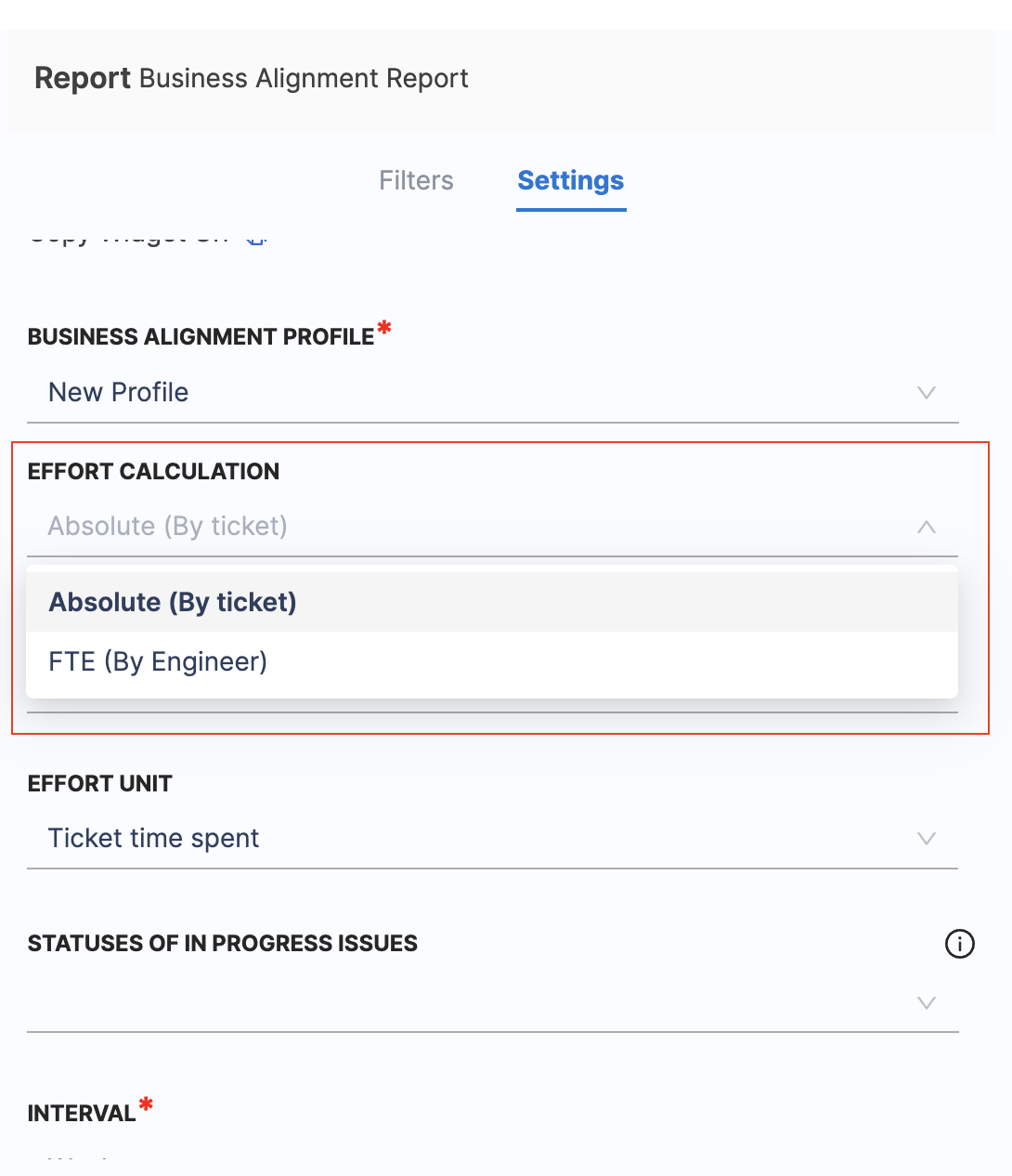 Effort Calculation